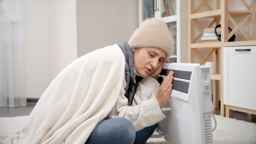 furnace blowing cold air